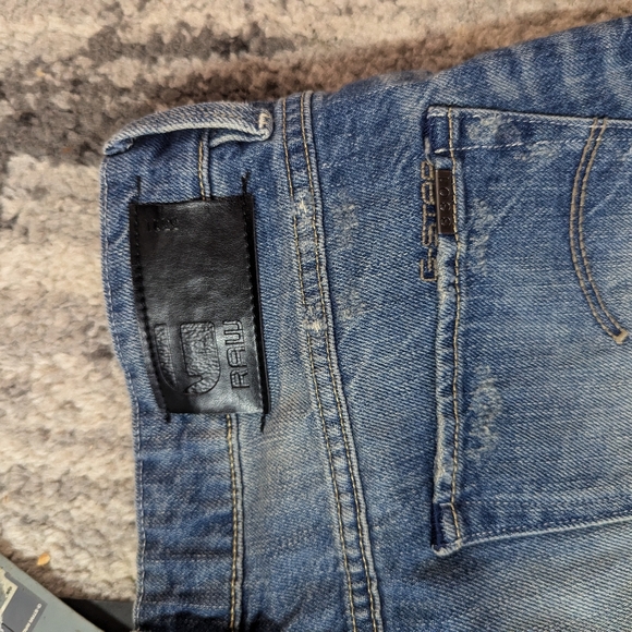 NWT, G-star 3301 loose, tapered in vintage wash, size 25x30 - Picture 8 of 8